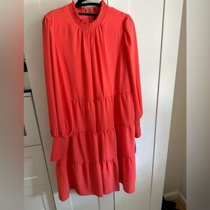 Band New Dress,Size 8, Coral color.
